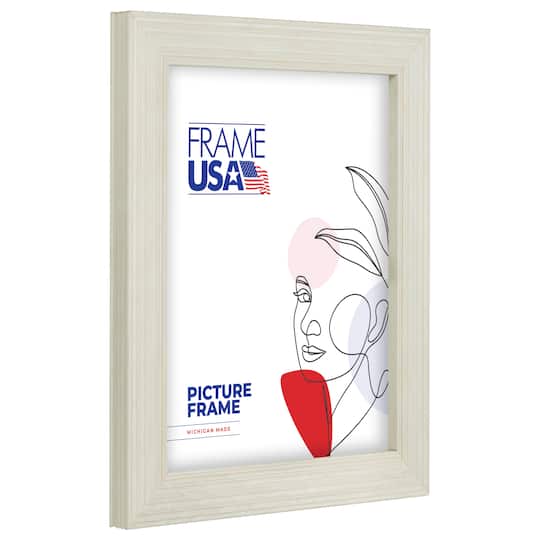 Frame USA Timber White Single Image Picture Frame